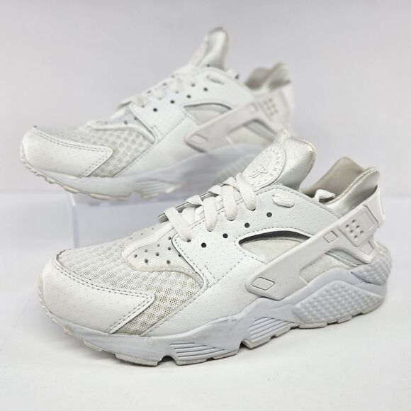 Nike Air Huarache Triple White Men’s Size 8 318429-111 Used OG Box main image 9